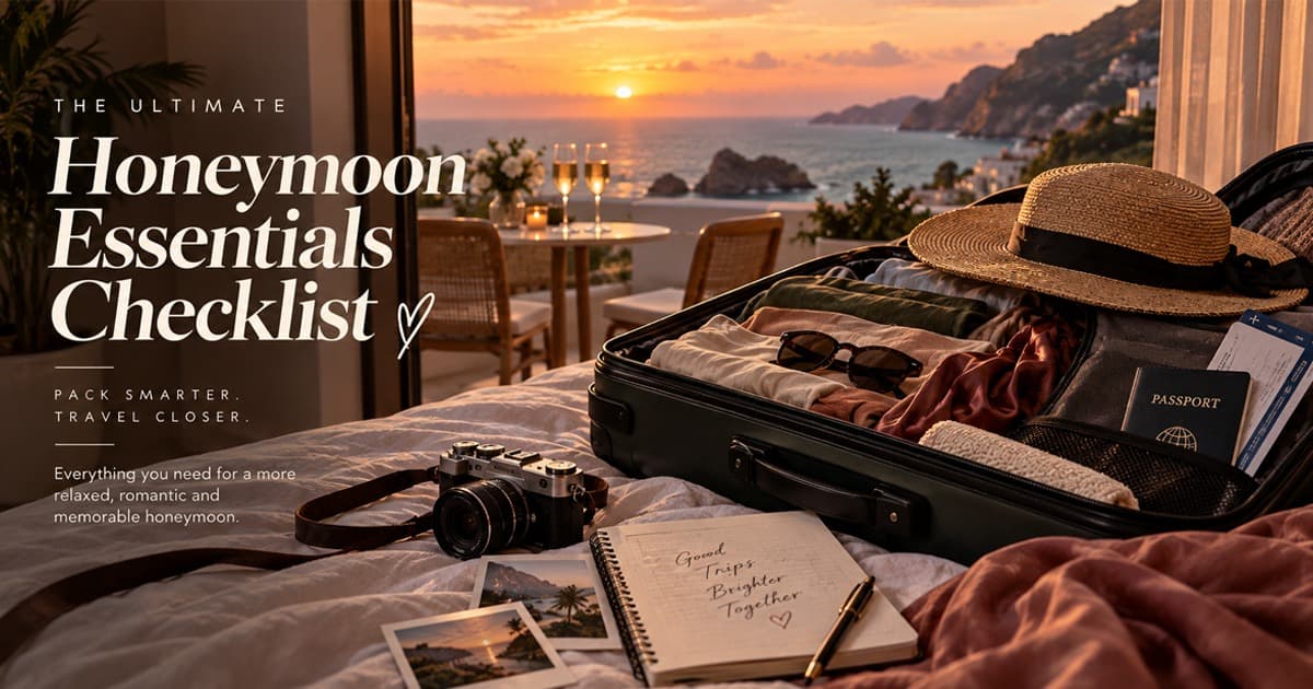 Honeymoon Essentials Checklist Secret Hour
